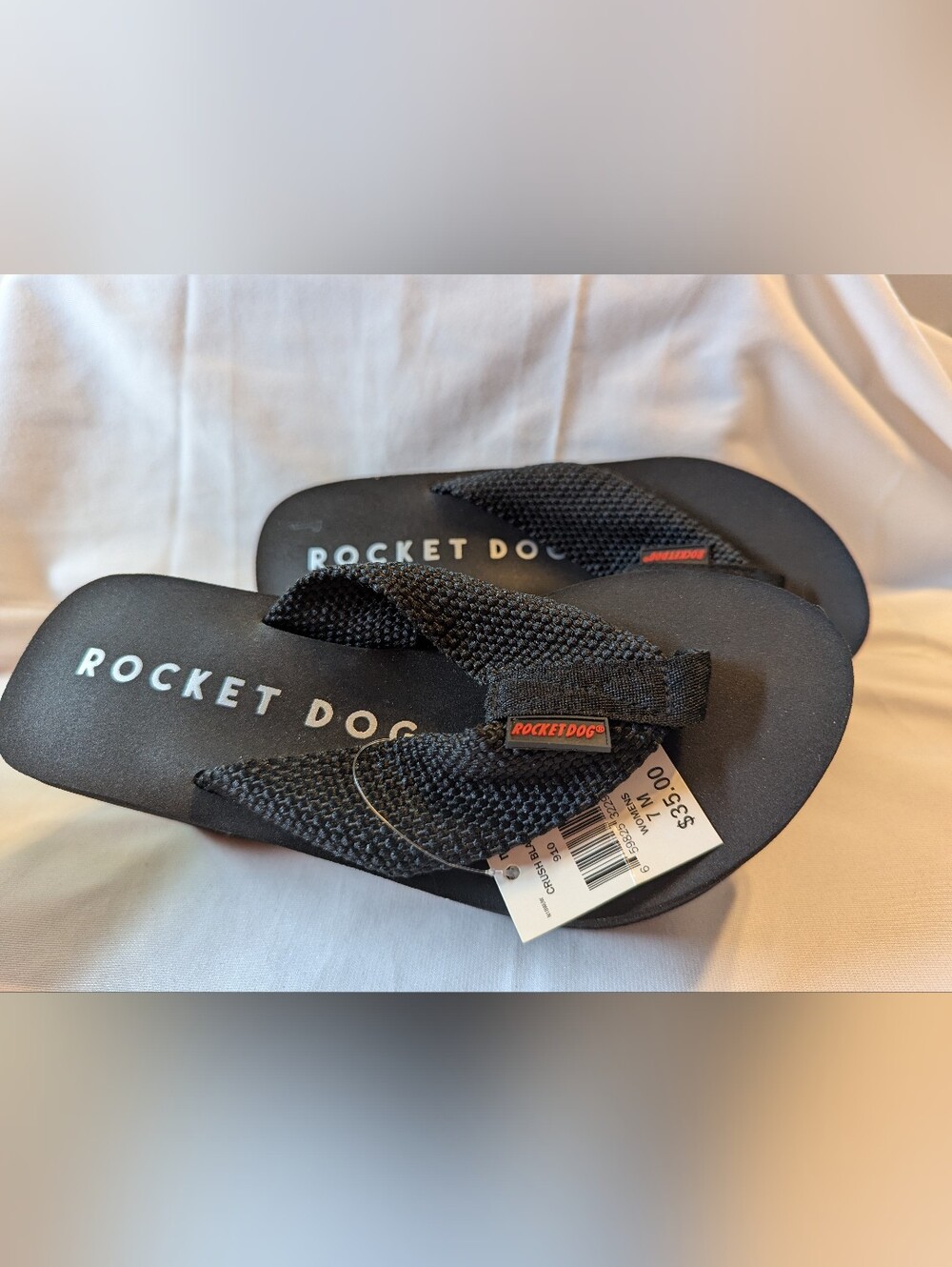 Woman's Rocket Dog Black Sandals Size 7 BNWT - Picture 4 of 10